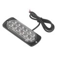 thumbnail image 4 of 2Pcs Truck Side Warning Signal Light 12LED Bright High Power Chip Car LED Strobe Light 36W 12‑24V Blue Warning Signal Light, 4 of 4