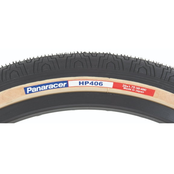 Panaracer HP406 BMX Tire 20x1.75 Black / Gumwall Wire Bead Clincher