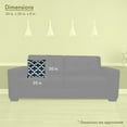 thumbnail image 3 of Majestic Home Goods Pillow 20x20 Trellis Navy, 3 of 4