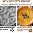 thumbnail image 3 of 1LB Pie Weights for Baking - Pie Crust Weights Ceramic Baking Beans for Reusable Natural Ceramic Stoneware Homemade Kitchen Must Have Round Household Steam Oven Stone, 3 of 6