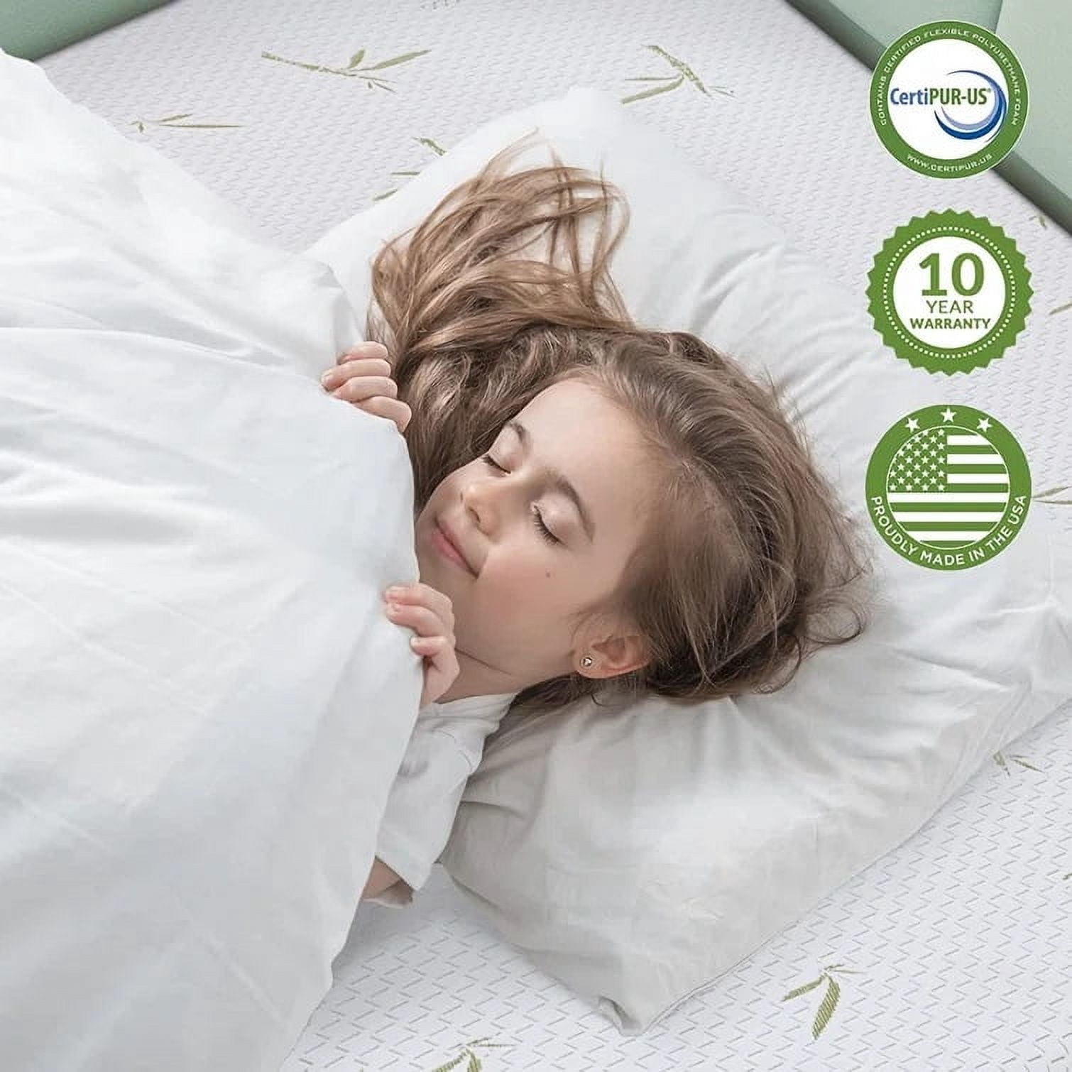 6" Twin Mattress Bed in a Box,Cooling Memory Foam Mattress for Pressure Relief