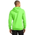 thumbnail image 2 of Port & Company Pullover Hooded Sweatshirt (PC78H) Neon Green, 2XL, 2 of 2