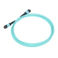 thumbnail image 2 of Cable de fibra multimodo de 8 núcleos, 10 GB, MPO a MPO, línea de conexión de fibra óptica OM3 para uso doméstico, 2 of 9