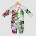 thumbnail image 4 of Splatoon Baby Long Sleeve Footless, Infant Playsuit Romper Jumpsuits for Boys Girls, 4 of 8