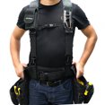 thumbnail image 5 of MELOTOUGH Gel Construction Work Suspender Tool Belt Suspenders with Gel shoulder pad Detachable Phone Holder (Trigger Snap Hook end work Suspenders), 5 of 9