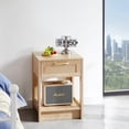 thumbnail image 2 of Natural Rattan Nightstand / Bedroom and Interior Decoration / Easy to Clean Surface, 2 of 5