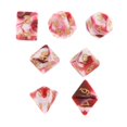 thumbnail image 1 of 7 Piezas Dados Poliédricos Acrílico Rojo Blanco Sunnimix, 1 of 8