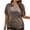 Gray Womens Tops Clearance, variant on BSDJILFG Plus Size Tops for Women Basic T-Shirt Loose Fit Solid Color Half Sleeve Round Neck Pullover Blouse ,S-3XL