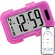thumbnail image 1 of Podómetro CoolFire 2025 3D con clip para interiores y exteriores, rosa, 1 of 8