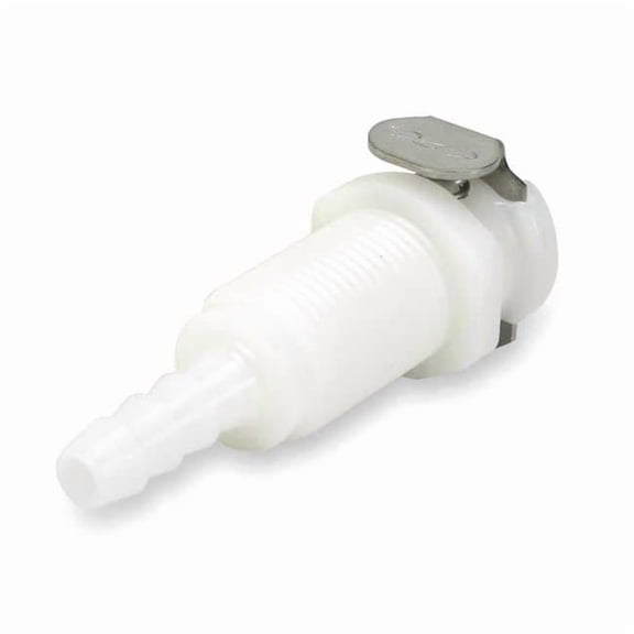 Colder Panel Mount Coupler,Acetal,Shut-Off PLCD16004