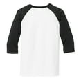 thumbnail image 5 of Mafoose Male Raglan Tee Little Boys T-Shirts White/ Jet Black M, 5 of 7