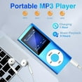 thumbnail image 4 of GENREEN Running Bluetooth 32GB MP3/DVD Player, Blue, 4 of 6