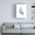 thumbnail image 4 of Trademark Fine Art Melissa Wang Blue Boat I Canvas Wall Art, 4 of 4