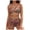 Red, variant on vigerkar Women's Bikini Set Sexy Print Bikini Halter String Two Piece Swimsuit Y2K Bathing Suit (Red, XL)