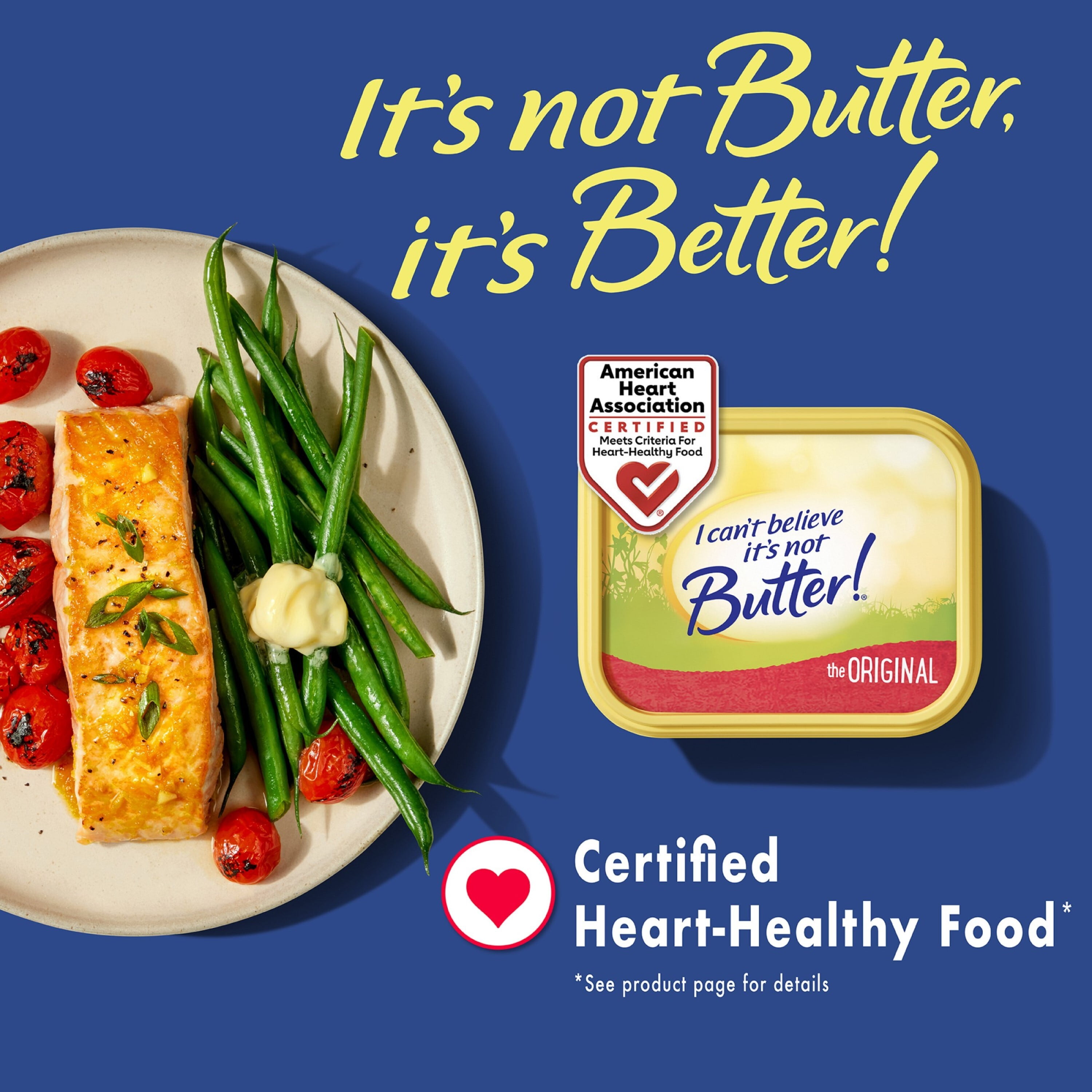 I Cant Believe Its Not Butter! Original, a NutriRich Buttery Spread, 45 oz Tub