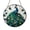 Acrylic 3.5 Inch, variant on Stained Glass Peacock Window Hanging, Colorful Feather Motifs, Nature Inspired Home Accent, Perfect Decorative Window or Wall Art