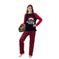 thumbnail image 4 of LuLiaMenton Christmas Pajamas, CREW Print, Matching Sleepwear, Plus Sizes, Men M, 4 of 6