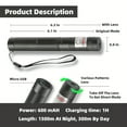 thumbnail image 2 of Laser Pointer High Power, Green High Power Laser Pointer Long Range Strong Green Laser Pointer Light Rechargeable Laser Pointer Pen For Teaching Hunting Outdoor Hunting High Power Lazer Pointer, 2 of 4