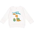 thumbnail image 2 of Inktastic I'm Gonna Be a Big Brother Dino Toddler Sweatshirt, 2 of 4