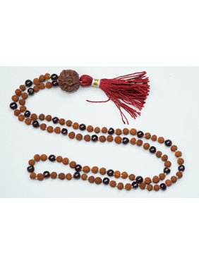 Mogul SUN Energy Prayer Rosary Japamala Yoga Beads Necklace