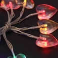 thumbnail image 4 of Cadena de luces LED Corazón Amor Cristal centelleante Luces de hadas Habitación Decoración al aire libre Fiesta de bodas de Navidad Yuarrent JR0893-06, 4 of 5