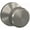 Nickel, variant on Schlage FC172SWA622KIN Custom Swanson Non-Turning Two-Sided Dummy Door Knob Set - Black