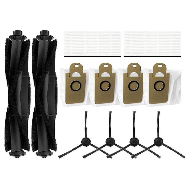 Bolsas para polvo de cepillo principal, filtro de cepillo lateral Compatible con Xiaomi Viomi S9 Robot