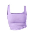 thumbnail image 6 of Yigetop Gym Tops for Women, Womens for Summer Leggings for Women Stretchy Workout Yoga Casual Vacation Beach Pants Workout Tanks for Women Purple L, 6 of 6