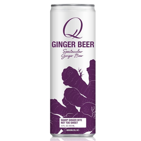 Q Drinks Ginger Beer Spectacular Ginger Beer 12 oz Cans Pack of 4