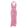 thumbnail image 3 of Aayomet Formal Dresses Formal Dresses for Women Evening Party Elegant V Neck Sleeveless Split Wrap,Gold M, 3 of 4