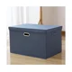 thumbnail image 4 of Caja de almacenamiento de tela de algodón y lino con tapa, caja de almacenamiento para ropa, 4 of 4