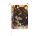 thumbnail image 1 of MKHERT Wolf Garden Flag Banner Decorative Flag for Wedding Party Yard Home Outdoor Decor 12x18 inch, 1 of 3