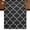 Black, variant on Black Morocco Short Table Runner 36 Inches Long,Boho Vintage Quatrefoil Geometric Plaid Cotton Linen Table Runners Dresser Scarves,Fabric Tabletop Scarf Furniture Cover for Home Dinner Party 13"x36"
