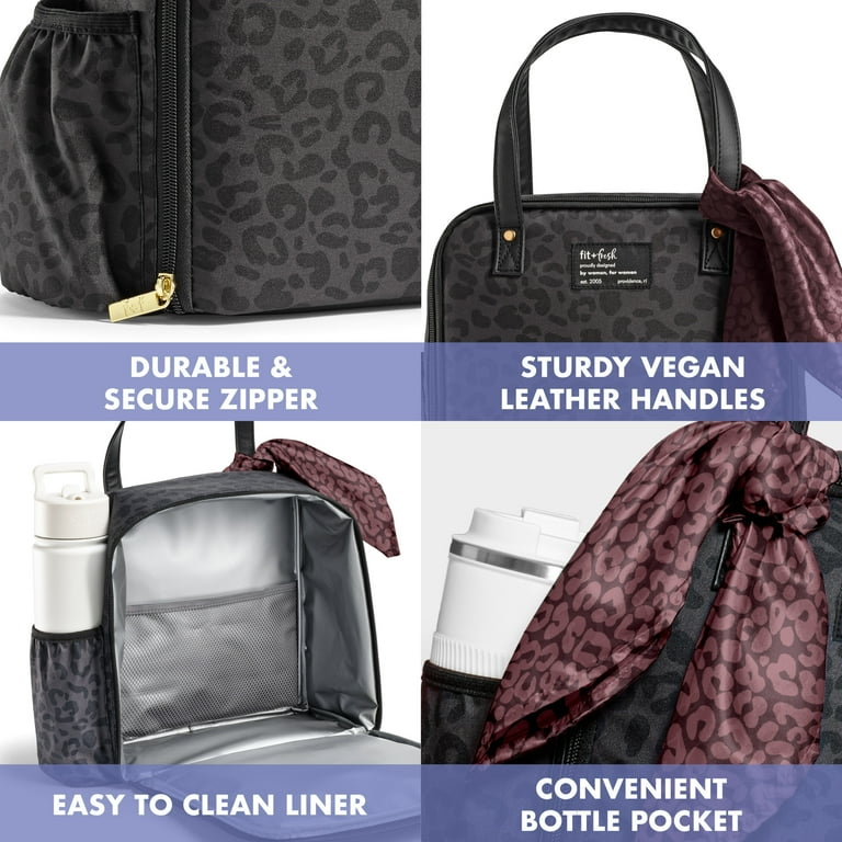 Fit & Fresh Wichita Women's Large Insulated Lunch Bag with Fashion