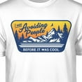 thumbnail image 2 of Teelocity Avoiding People Before it was Cool Graphic T-Shirt (3XL - Standard Fit, White), 2 of 4