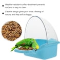 thumbnail image 4 of Pájaro Alimentador Pájaro Al aire libre Caja de Alimentación Caja de Alimentación Jaula de Pájaro Contenedor de alimentos, 4 of 5