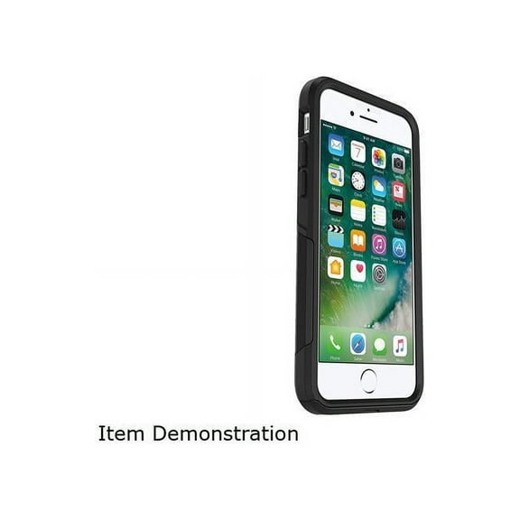 OtterBox Commuter Black Case for iPhone 7, Pro Pack 77-55772