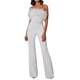 thumbnail image 1 of Mono Para Mujer Monos Mono Casual Con Volantes En La Cintura de Corte Delgado Odeerbi  ODB-4, 1 of 9