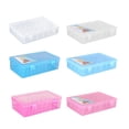 thumbnail image 6 of Clear Thread Spool Box 42 Spools Thread Spool Organizers Thread Bobbin Storage Case for Small Large Sewing Thread Spool, 6 of 9