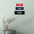 thumbnail image 4 of Signs ByLITA Basic Candles Sign (Red) - Small, 4 of 6