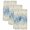 Blue Brown, variant on Hydrangea Eucalyptus Kitchen Towels Set of 1, Summer Botanical Blue Wooden Absorbent Dish Towels for Kitchen, Microfiber Hand Towel, Quick Drying Tea Towel for Cleaning Decorative Dishcloths