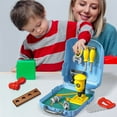 thumbnail image 1 of LSLJS Maison de Jeu pour Enfants Ensemble de Jouets Cuisine Sac à Dos de Beauté Mini Cuisine Maison de Jeu Boîte à Outils Cosmétiques Ensemble de Jouets, Éducation, 1 of 7