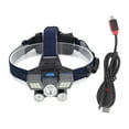 thumbnail image 2 of Rechargeable Headlight, USB Charging Multifunctional 90 Degree Angle 2400mah Battery Outdoor Head Light  for Night Running, 2 of 8