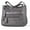 Antique Silver, variant on 10 Pockets Crossbody Purses for Women Medium Pocketbooks Lightweight Ladies Satchel Bag Multi Pocket Shoulder Handbag