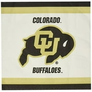 Colorado Buffaloes NCAA University College Sports Party Paper Beverage Napkins