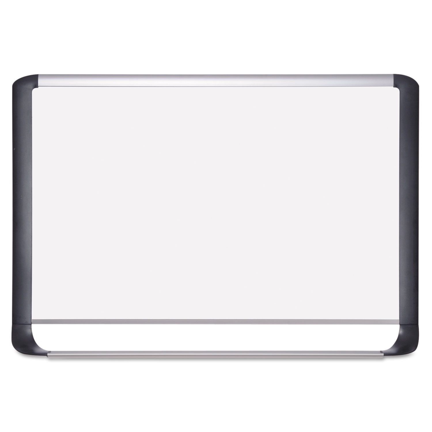 MasterVision Lacquered steel dry erase board 24 x 36 Silver