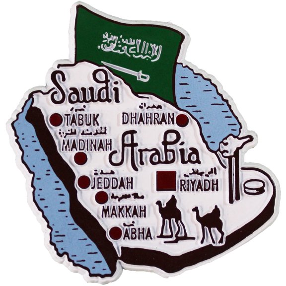 Saudi Arabia Magnet