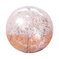 thumbnail image 1 of ¡Liquidación de pelotas de playa con lentejuelas! Pelotas de juguete para piscina grandes de 24 pulgadas, pelotas de playa inflables gigantes transparentes con confeti y purpurina, juguetes para, 1 of 5