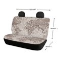 thumbnail image 4 of Psesaysky World Map Constellation Rear Bench Seat Covers for SUV, 2 Piece Non-Slip Durable Back Seat Covers, Waterproof Dirt Resistant for Car Interior, 4 of 4