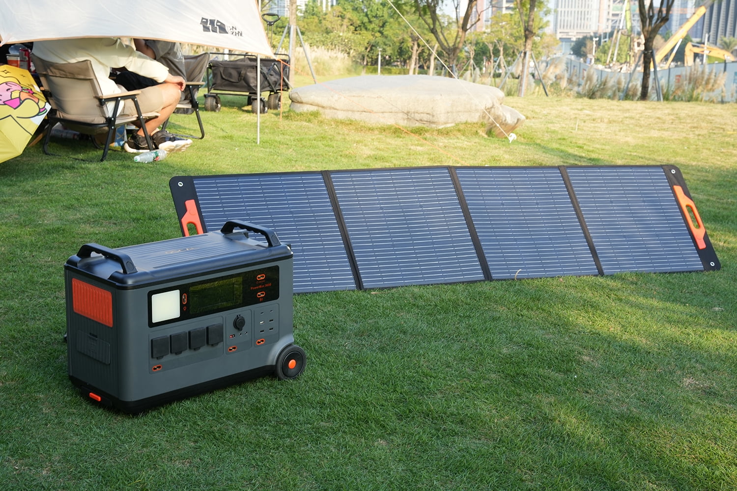 OSCAL PM 200W Foldable Solar Panel IP65 Waterproof Portable Solar Panel
